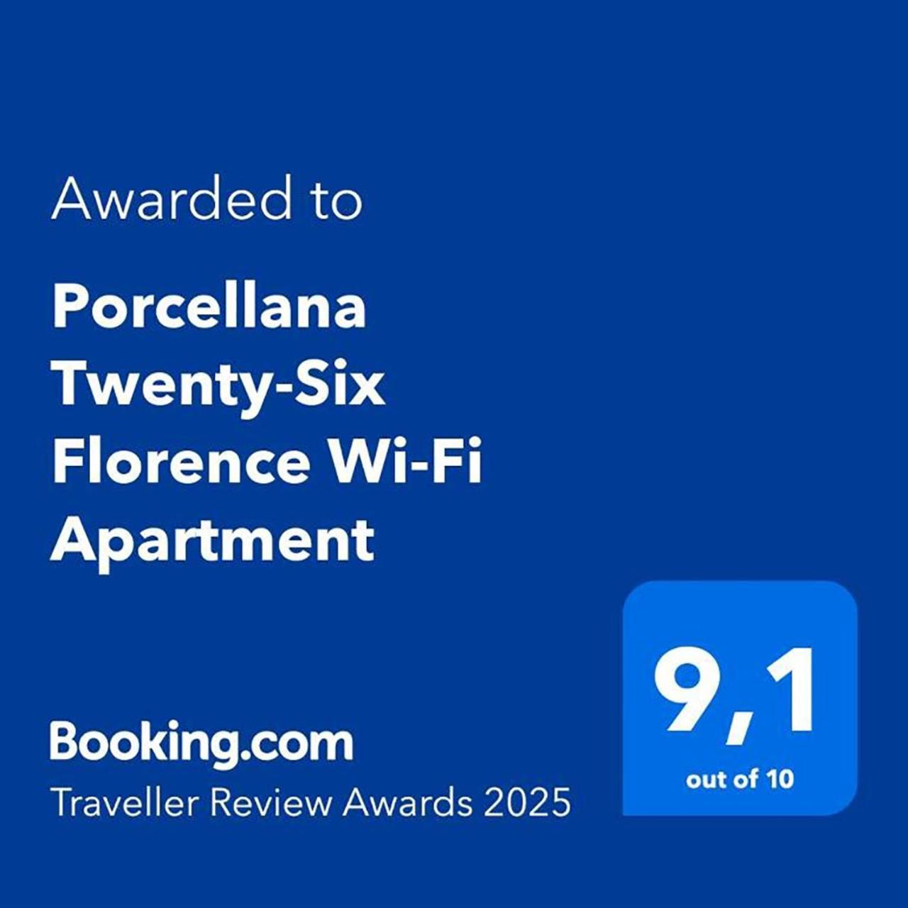 Porcellana Twenty-Six Florence Wi-Fi Apartment Экстерьер фото
